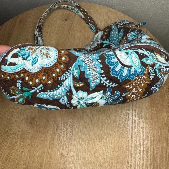 Vera Bradley Java Blue Quilted Mini Purse - Picture 4 of 6